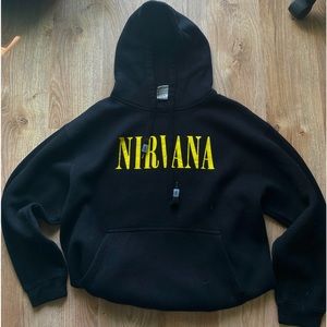 Nirvana grunge 90s hoodie 
Size L